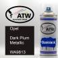 Preview: Opel, Dark Plum Metallic, WA9813: 400ml Sprühdose, von ATW Autoteile West.